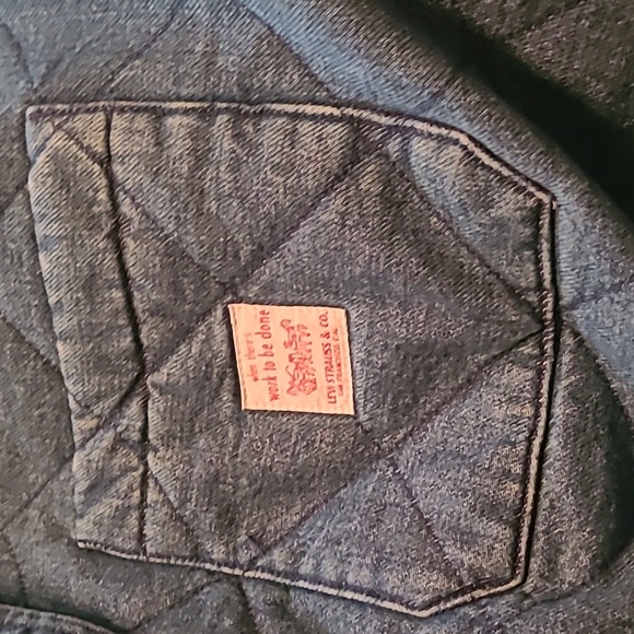 Levi's Men's Workwear Denim Overshirt/Jacket  XL - Picture 7 of 10